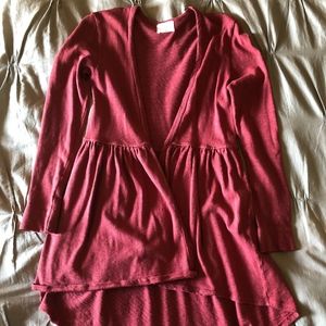 Anthropologie cardigan sweater